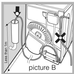 HOTPOINT FTCF 87B 6HY - Water drain - 2