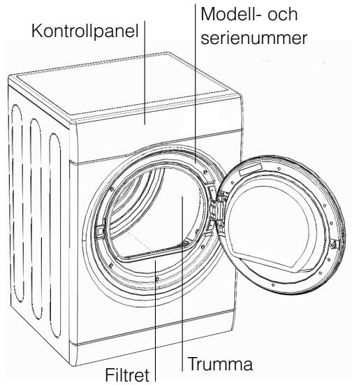 HOTPOINT FTVF 85C P - Rengöra torktumlaren - 1