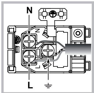 HOTPOINT FUM 941 M X NPF - Montaggio del cavo di alimentazione - 2