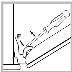HOTPOINT FUM 941 M X NPF - Cleaning the oven door - 2