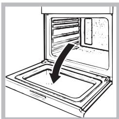 HOTPOINT FUM 941 M X NPF - Cleaning the oven door - 1
