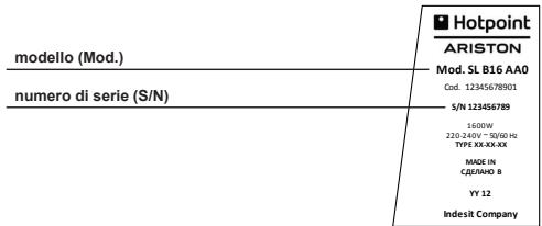 HOTPOINT HB 0603 DR0 - Comunicare: - 1