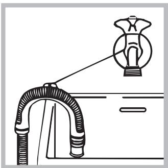 HOTPOINT RPD 946 DX EU - Aansluting van de afvoerbuis - 2