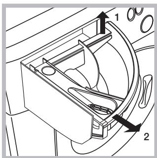 HOTPOINT RSG 845 J EU - Cleaning the detergent dispenser drawer - 1