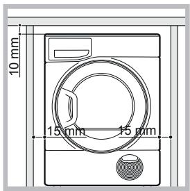 HOTPOINT TCS 73B GP - Onde instalar aquina de secar roupa? - 1