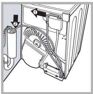 HOTPOINT TCS 73B GP - Descarga da agua - 1
