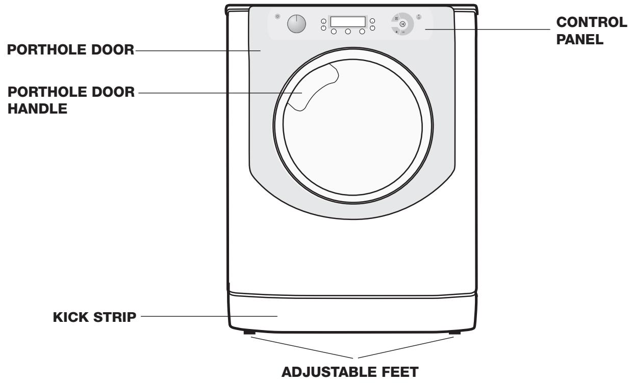 HOTPOINT AQ72F 49 FR - Description of the machine - 1
