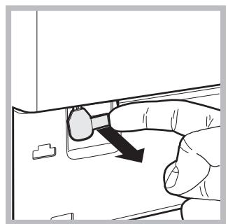 HOTPOINT AQ93F 29X EU - Opening the porthole door manually - 2