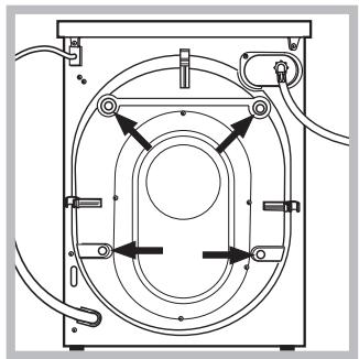 HOTPOINT AQ93F 29X EU - Ambalaj malzemesinin kaldirilmasi - 1