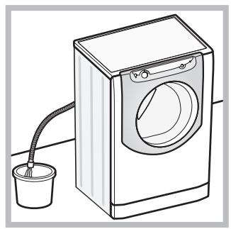 HOTPOINT AQ93F 29X EU - Opening the porthole door manually - 1