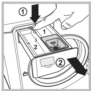 HOTPOINT AQ93F 29X EU - Deterjan cekmecesinin temizlenmesi - 1