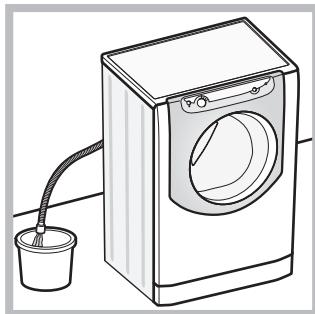 HOTPOINT AQ93F 29X EU - Ouverture manuelle de la portehublot - 1