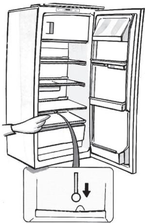 HOTPOINT BCB 7030 AA - Sbrinamento del compato \*\*\*\* (se presente) - 1
