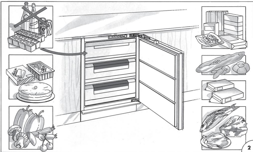 HOTPOINT BD 2422 S/HA - EINFRIEREN (Abb. 2) - 1