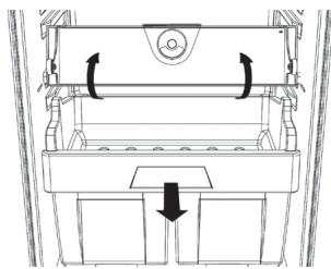 HOTPOINT BD 2422 S/HA - Fjerne kjott/fisk-seksjonen: - 1