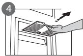 HOTPOINT BD 2422 S/HA - STOP FROST“ Priedo VALYMAS - 4