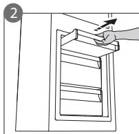 HOTPOINT BD 2422 S/HA - PROCEDIMIENTO PARA LIMPIAR EL ACCESORIO LIBRE DE ESCARCHA - 2