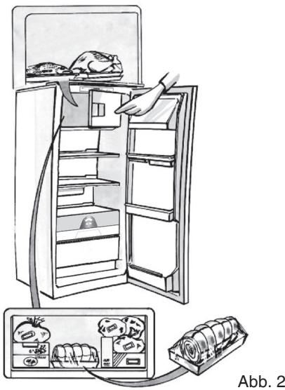 HOTPOINT BD 2422 S/HA - Bereitung von Eiswurfeln - 2