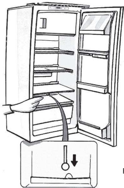 HOTPOINT BD 2422 S/HA - Descongelação do compartmento (se presente) - 1