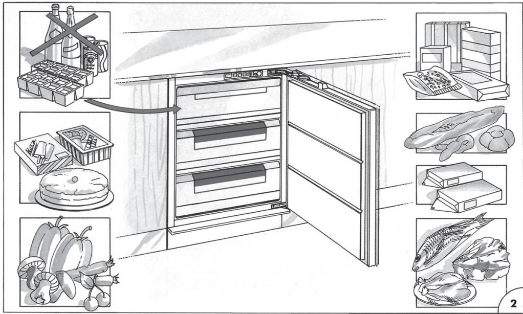 HOTPOINT BD 2422 S/HA - INFRYSNING (fig. 2) - 1