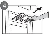 HOTPOINT BD 2422 S/HA - PROCEDIMIENTO PARA LIMPIAR EL ACCESORIO LIBRE DE ESCARCHA - 4