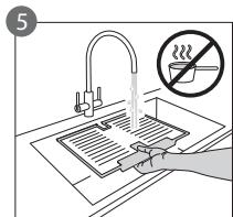 HOTPOINT BD 2422 S/HA - PROCEDIMIENTO PARA LIMPIAR EL ACCESORIO LIBRE DE ESCARCHA - 5
