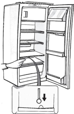 HOTPOINT BD 2422 S/HA - Sbrinamento del compato \*\*\*\* (se presente) - 1