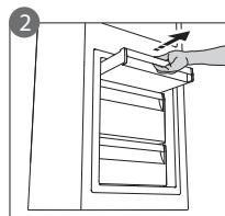 HOTPOINT BD 2422 S/HA - STOP FROST -LISÄVARUSTEEN PUHDISTAMINEN - 2