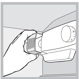 HOTPOINT BD 2423/HA - Замена лампочки - 1