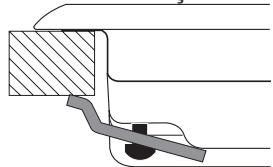HOTPOINT DD 642 HA - Kanca sabitleme semasi - 1