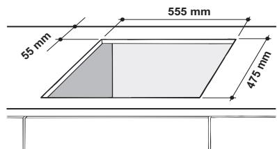 HOTPOINT DD 642 HA - Fitting the appliance - 2