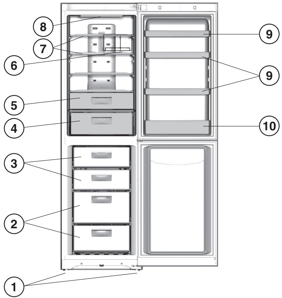 HOTPOINT EBYH 20343 F D - Overall view - 1