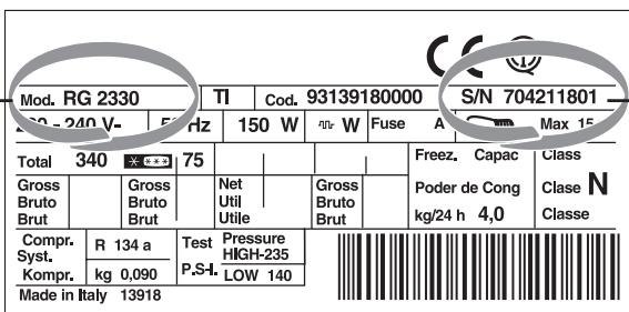 HOTPOINT EBYH 20343 F D - Uved'te: - 1