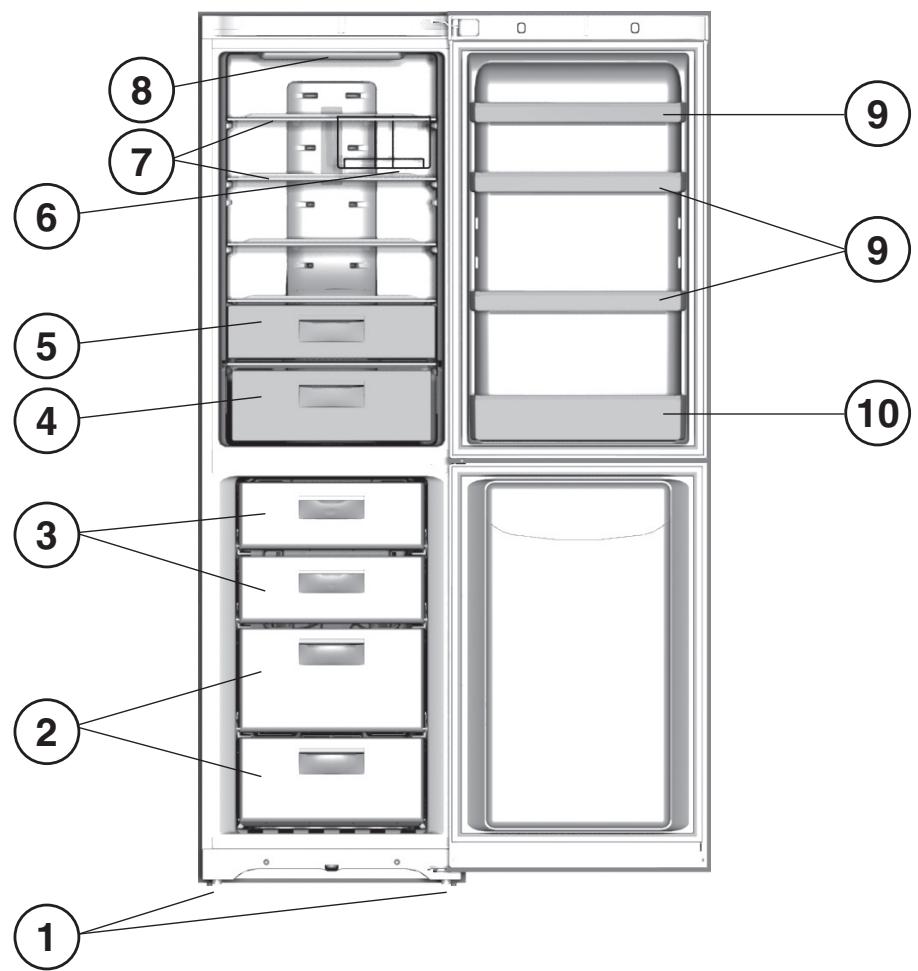 HOTPOINT EBYH 20343 F D - ON/OFF - 1