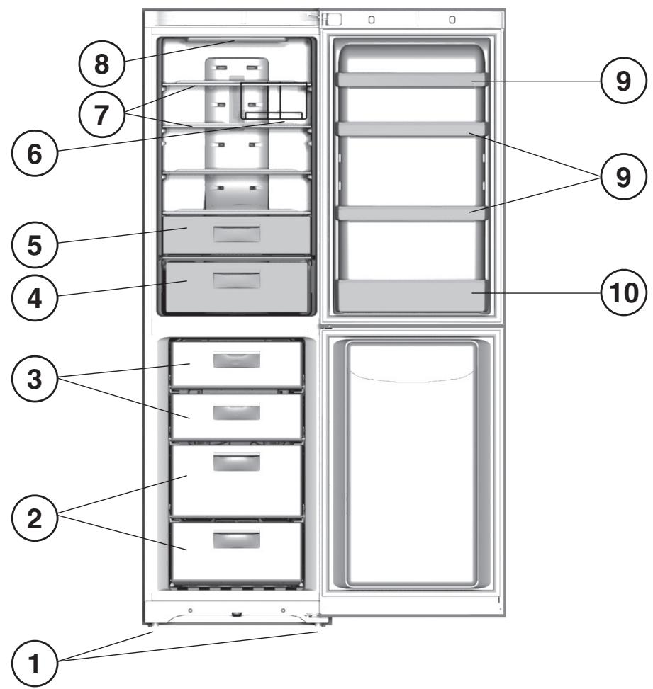 HOTPOINT EBYH 20343 F D - ON/OFF - 1