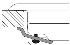 HOTPOINT FTGHG 751 D/A/LPG - Esquema para prender os ganchos - 1