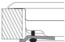 HOTPOINT FTGHL 641 D/HA - Σεδiδο Στερεωης των γαντζων - 3