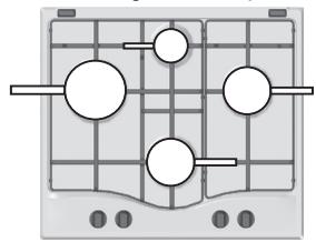 HOTPOINT FTGHL 641 D/IX/A/LPG - La colocacion correcta del FTGH brucitore - 2