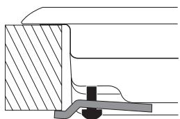 HOTPOINT FTGHL 641 D/IX/A/LPG - Esquema para prender os ganchos - 2