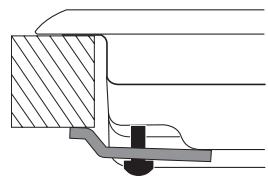 HOTPOINT FTGHL 751 D/EX/HA - Σεδiδο Στερεωης των γαντζων - 2