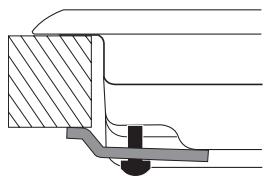 HOTPOINT FTGHL 751 D/IX/HA - Σχέδιο στερέωσης των γάντζων - 2
