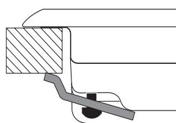 HOTPOINT FTGHL 751D/IX/HA LPG - Σεδiδο Στερώσης των γάντιων - 1