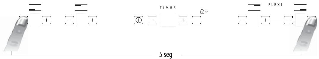 HOTPOINT KID 640 B - Activación/desactivación de la señal acústica - 1