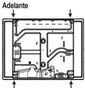 HOTPOINT PCN 641 T/IX/A - Esquema de fijación de los ganchos - 4
