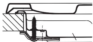 HOTPOINT PCN 642 HA - Esquema para prender os ganchos - 1