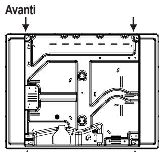 HOTPOINT PCN 642 HA - Schema di fissaggio dei ganci - 4