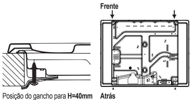 HOTPOINT PCN 642 HA - Esquema para prender os ganchos - 3