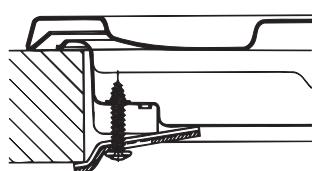 HOTPOINT PCN 642 HA - Schema di fissaggio dei ganci - 3