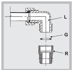 HOTPOINT PCN 642 HA - Anschluss an die Gasleitung - 1