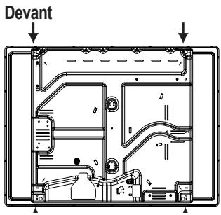 HOTPOINT PCN 642 HA - Schéma de fixation des crochets - 4